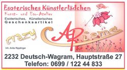 CRAZY CARISMA Esoterisches Künstlerlädchen