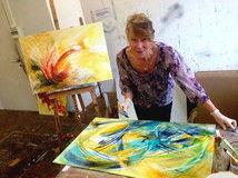 Acrylandmore Melitta Winkler, Acrylmalerei - Acryl Kunst abstrakt