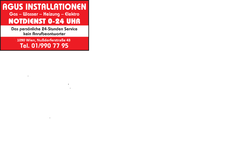 Agus Gas Wasser Heizung Installationen 0-24 Installateur wien