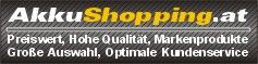 AkkuShopping.at
Große Auswahl, Preiswert, Hohe Qualität, Markenprodukte 
, Optimale Kundenservice