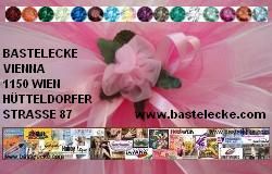 BASTELECKE VIENNA Basteln in Wien, Bastelbedarf Handarbeitsbedarf Schmuck Glasperlen Hochzeit Onlineshop