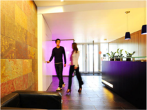 Rezeption im Boutiquehotel hein****