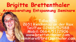 Brigitte Brettenthaler Aromaberatug Entspannungstraining Seminarorganisation