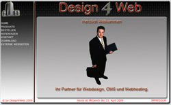 Design4Web.eu - Ihr Partner für Webdesign, CMS und Webhosting. Webdesign und Hosting fuer Privat und Firmen zu guenstigen Preise