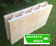 Hausverstand Bau GmbH c/o Bausatzhaus Entwickler/Produzent d. NORMSTABIL Holzziegel Massive Häuser zum Mitbauen www.Holzziegel.a