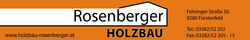 Holzbau Rosenberger GmbH Niederenergie u. Fertighäuser Dachstühle Fürstenfeld Steiermark