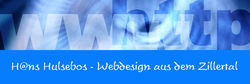 H@ns Hulsebos Webdesign aus dem Zillertal