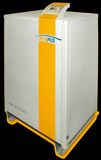 Heizleistung 40 bis 200 kW (Luft, Sole oder Grundwasserwärmepumpe), Kälteleistung 15 bis 75 kW