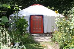 Licht aus der Jurte Shamanic Centre Vienna