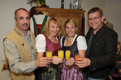 Wolfgang und Christine Miller, Sabine und Florian Lintner (v.l.n.r.)
