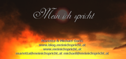 Mein ich spricht