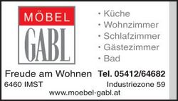 Möbel-Gabl GmbH Freude am Wohnen Imst Industriezone Wohnfühlen Wohlfühlen Küche Möbel