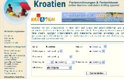 Kroatien Ferienwohnungen oder Kroatien Ferienhäuser im Kroatien Urlaub