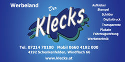 Werbeland Der Klecks
