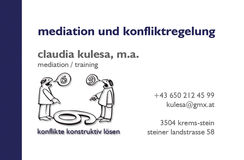 claudia kulesa, m.a. konflikte konstruktiv lösen