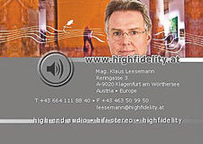 highfidelity.at & schallmanufaktur.at leesemann