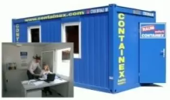 CONTAINEX Bürocontainer, Sanitärcontainer, Lagercontainer, Seecontainer, Materialcontainer, Mietcontainer, Containervermietung,