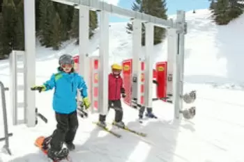 Flap Gates für Skiregionen