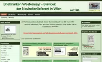 Briefmarken Slavicek-Westermayr