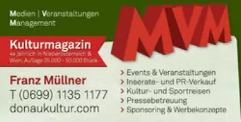 MVM - medien veranstaltungen management / Kulturmagazin