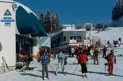 Bergbahnen See Skigebiet See Schnee snowboarden skifahren rodeln Winterurlaub