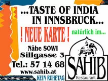 Weinstube Bodega Gaststättenbetriebs gesellschaft indischerestaurantSahib Innsbruck