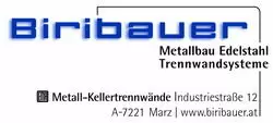 Biribauer GmbH Metallbau Edelstahl Kellertrennwände