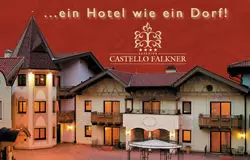 Hotel Castello Falkner ****Superior ein Hotel wie ein Dorf in bester Lage für Ihren Ski-, Berg und Wohlfühlurlaub in Sölden mit