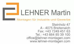 LEHNER Martin Montagen für Industrie und Gewerbe