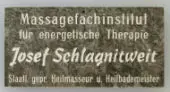 Massagefachinstitut Josef Schlagnitweit / Staatl. gepr. Heilmasseur und Heilbademeister