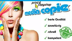 Media Copie Print & Copyshop Innsbruck, Tirol, Digitaldruck, Plots, Poster, Roll up, Grossformatdruck, Visitenkarten, Folder, Fl