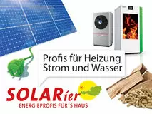SOLARier GmbH
Solar - Photovoltaik - Stromspeicher Pelletsheizungen - Biomasseheizungen - Hackgutheizungen - Wärmepumpen
Katsd