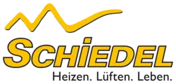 Schiedel - Heizen.Lüften.Leben. 
Logo der Schiedel GmbH