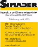 Simader Baumeister und Zimmermeister GmbH