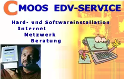 C MOOS EDV-Service Christian Moosmair, Problembehebung bei EDV Störungen aller Art, Virenbereinigung und Datenrettung, Service u