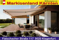 Markisenland Kärnten Top Markisen zum günstigen Preis
Flatschacherstraße 117 9020 Klagenfurt